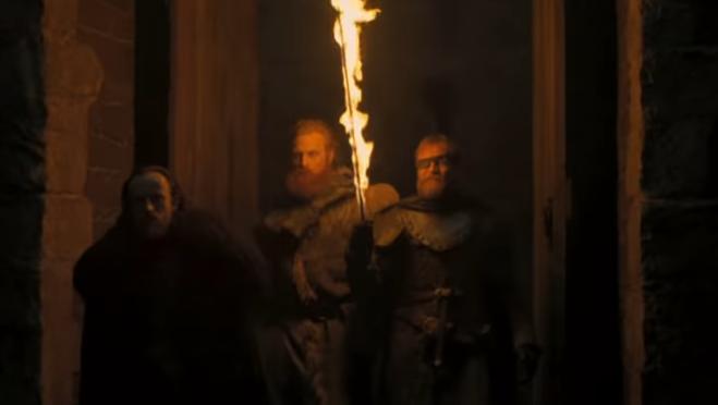 Edd (Ben Crompton), Tormund y Beric, en el tráiler de «Juego de Tronos»
