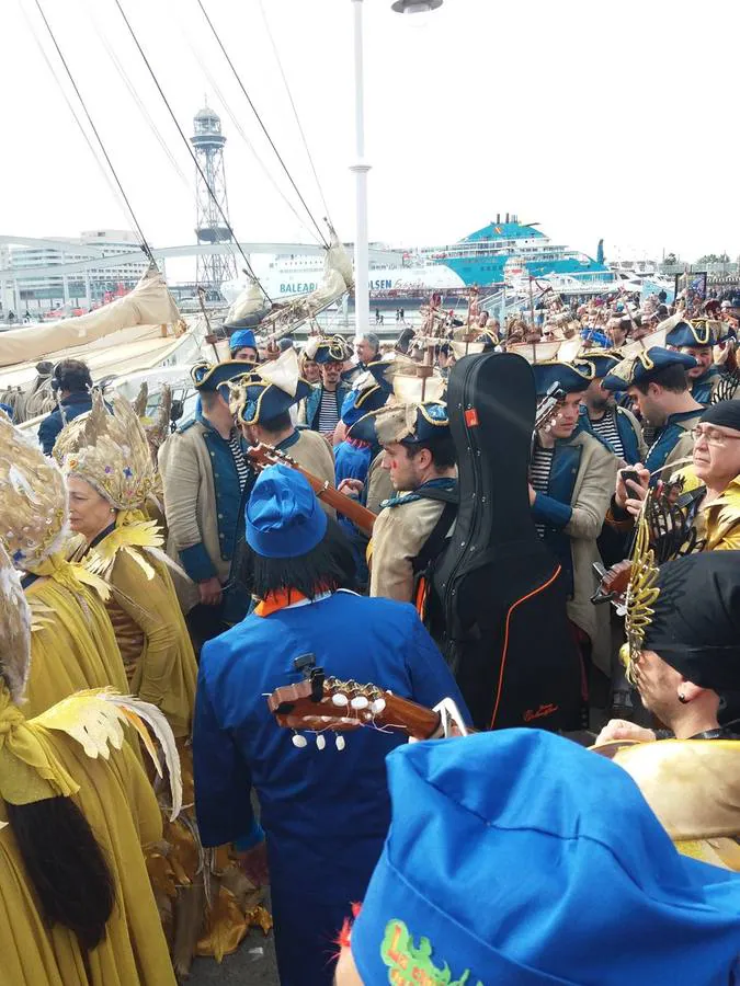 El Carnaval de Cádiz se hace grande en Barcelona