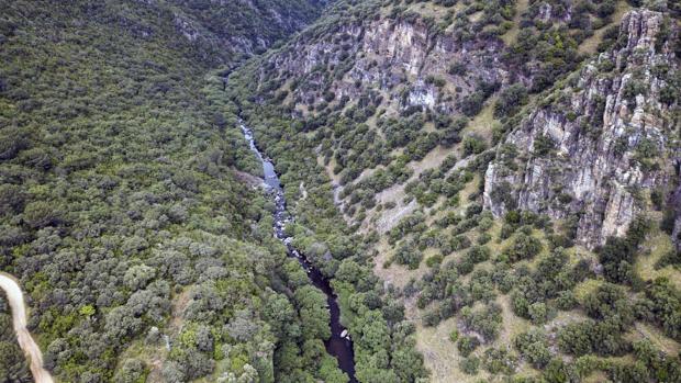 Paraje de los Baños de Popea donde tuvo lugar el trágico suceso