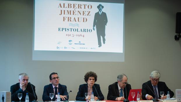 Presentación del epistolario en Madrid