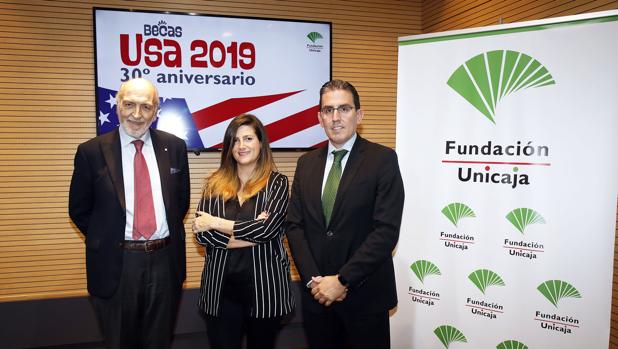 Presentación de las Becas USA 30º aniversario de la Fundación Unicaja