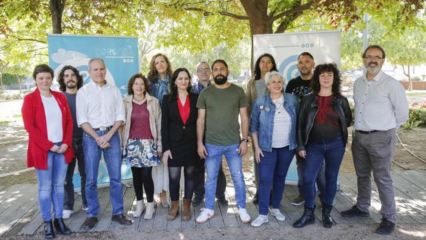 Los candidatos de Ganemos en Común Córdoba, que no podrán concurrir a las elecciones municipales del 26 de mayo