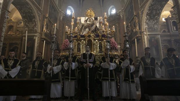 Las Angustias en San Agustín en la Semana Santa 2019