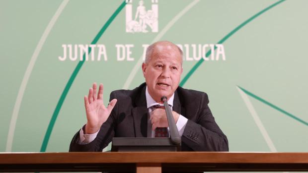Javier Imbroda, consejero de Educación y Deporte de la Junta de Andalucía