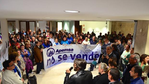 Imagen de una de las movilizaciones de la plataforma en sus redes sociales
