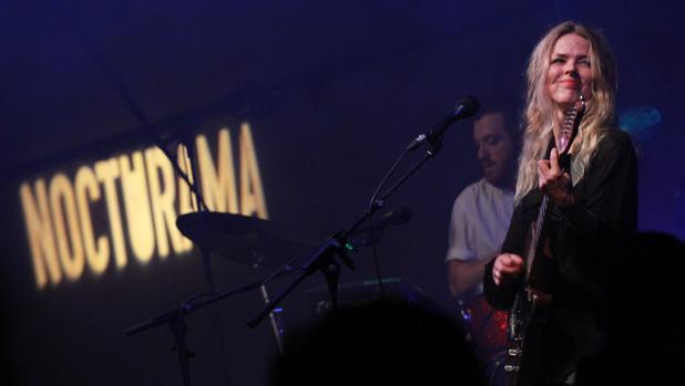 Christina Rosenvinge durante una actuación en el ciclo en 2015