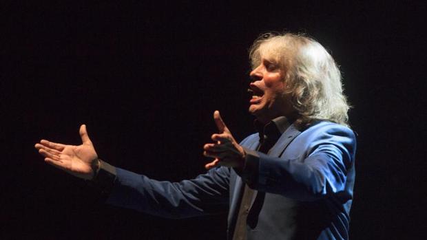 El cantaor José Mercé durante una actuación
