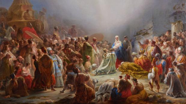 «La Adoración de los Reyes Magos», de Domingos Sequeira