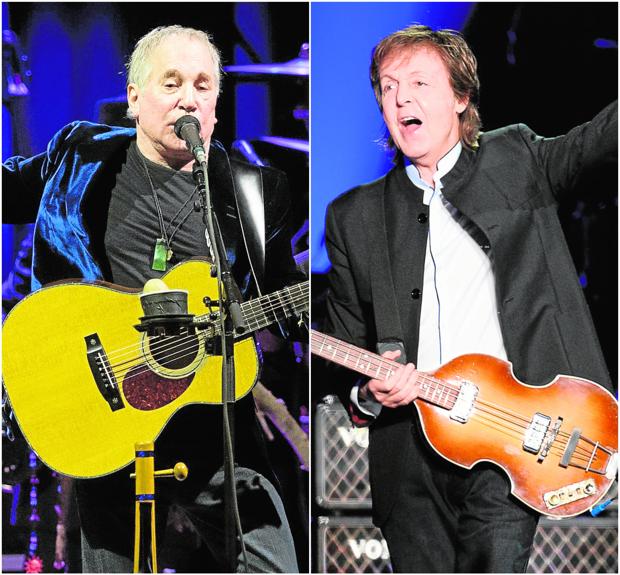 Paul Simon y Paul McCartney, los San Pablos del pop