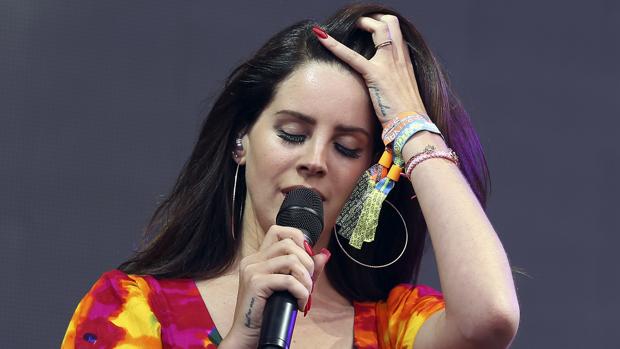 La artista en un Glastonbury