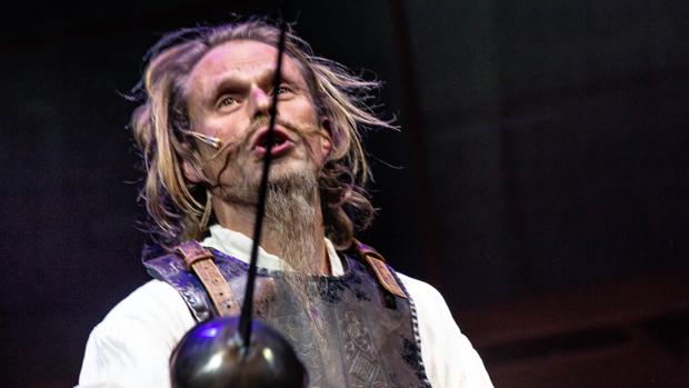 Filip Jordens, como Don Quijote