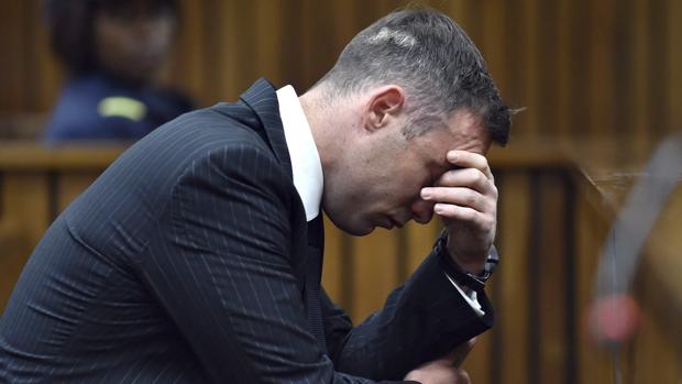 El atleta Oscar Pistorius, durante la vista