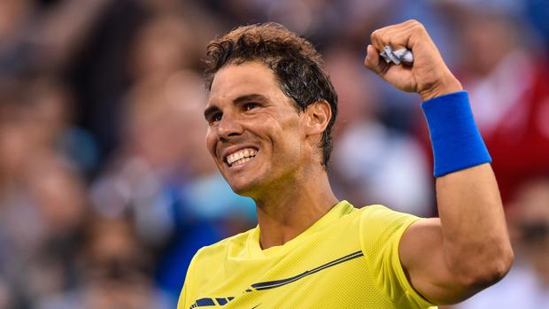 Nadal, tras vencer un partido en Montreal