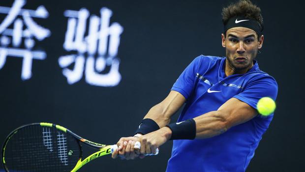 Rafa Nadal, durante el pasado torneo de Pekín