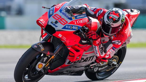 Jorge Lorenzo, en Sepang