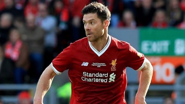 Xabi Alonso, en su etapa como jugador del Liverpool