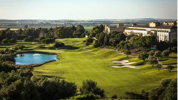 El campo de golf del hotel Montecastillo, en Jerez.