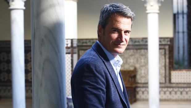 Galo Blanco, en su visita a la sede de ABC
