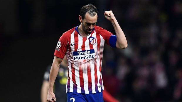 Diego Godín, futbolista del Atlético