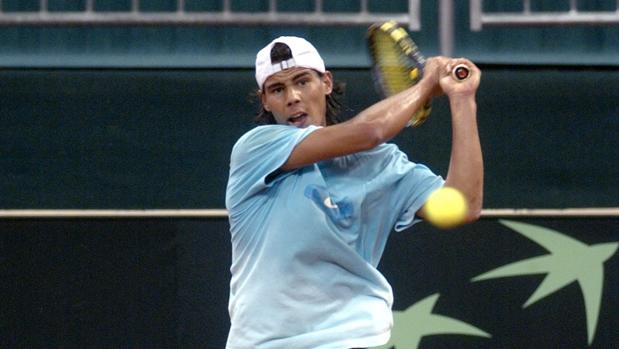 Rafael Nadal jugó la Copa Sevilla en el año 2001