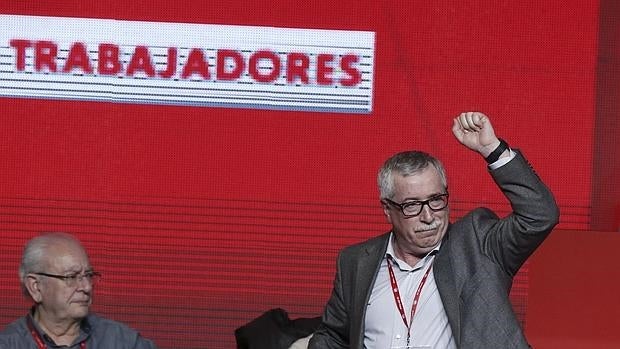 El secretario general de CC.OO., Ignacio Fernández Toxo