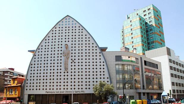 Parroquia de Santa Rita, en Vigo, donde el sacerdote de 83 años fue agredido