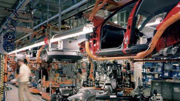 Interior de la planta de Seat en Martorell