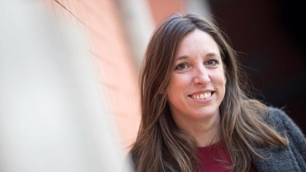 Llucia Ramis, esta mañana en Barcelona
