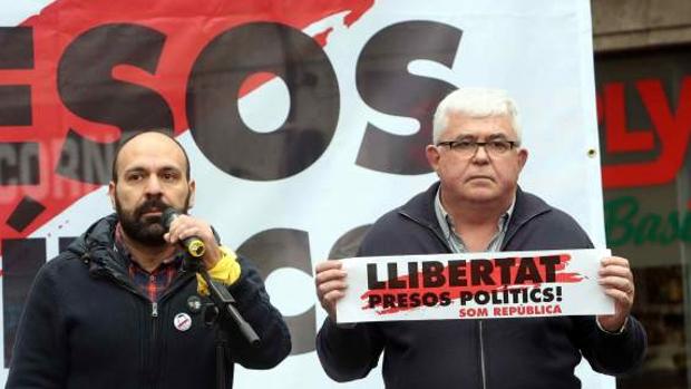 Los nuevos líderes de la Òmnium y la ANC, Marcel Mauri y Agustí Alcoberro