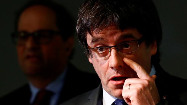 El expresidente de la Generalitat, Carles Puigdemont