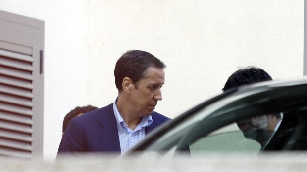 Imagen de Zaplana tomada el día de su detención