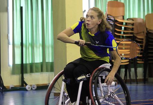 Esther Muñoz entrena seis horas a la semana
