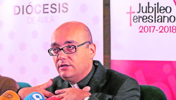 El sacerdote Jorge Zazo, coordinador del Año Jubilar Teresiano, en una imagen de archivo