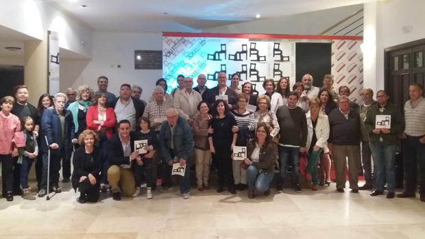 Participantes en la presentación del XXII Certamen Nacional de Teatro Aficionado «Villa de Mora»