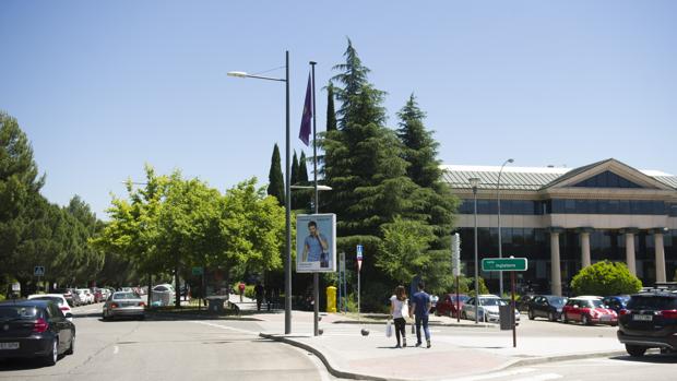 La avenida de Europa, en Pozuelo de Alarcón