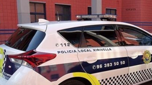 Coche de Policía Local en Chirivella (Valencia)