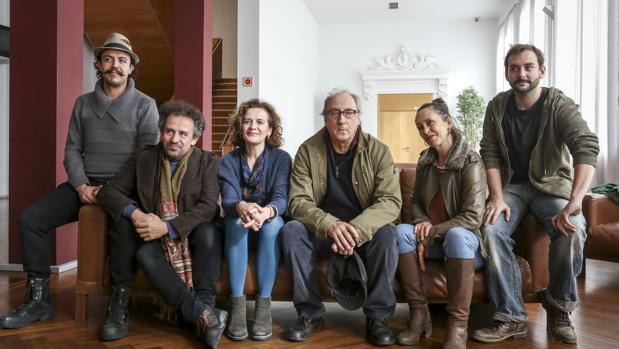 La compañía tratral Els Joglars, en el Teatro Calderón de Valladolid