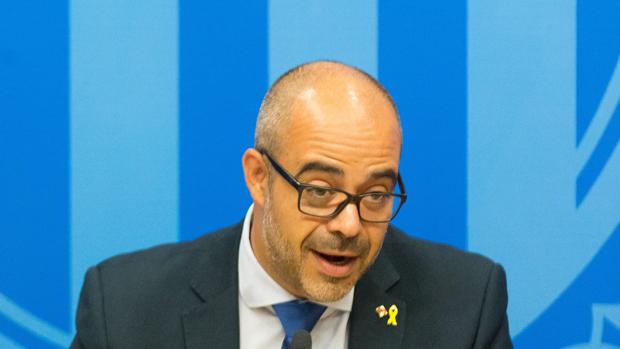 El consejero de Interior de la Generalitat, Miquel Buch, en una foto de archivo