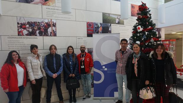 Participantes en la campaña solidaria de Suma