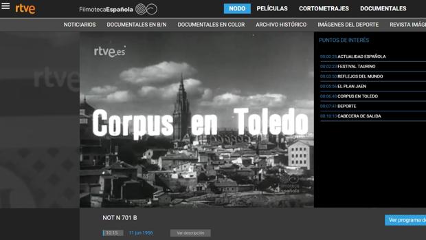 Los fondos del popular NO-DO están abiertos al libre acceso de los ciudadnos en una web que gestiona la Filmoteca Española y la RTVE
