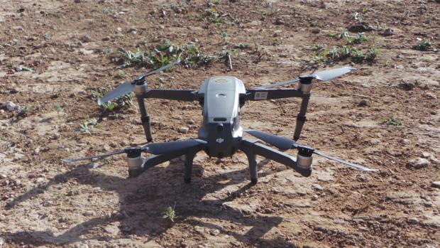 Dron de la Policía Local de Cheste, en una foto difundida por la Mancomunidad de la Hoya de Buñol-Chiva