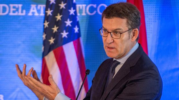 El presidente de la Xunta, Alberto Núñez Feijóo, este miércoles en Miami