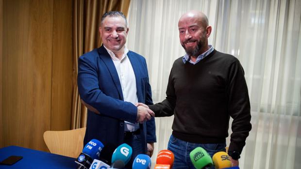 Laureano Bermejo y Pepe Araújo, el pasado martes