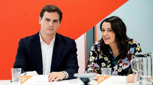 Albert Rivear e Inés Arrimadas