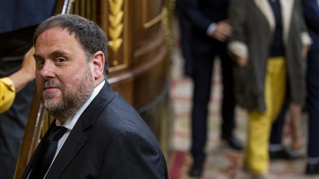Oriol Junqueras en el Congreso de los Diputados