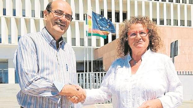 Bartolomé Guerra (PP) y Francisca García (PSOE)