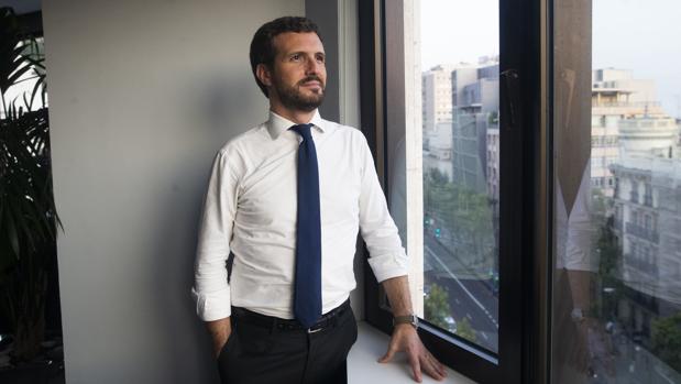 Pablo Casado posa para ABC