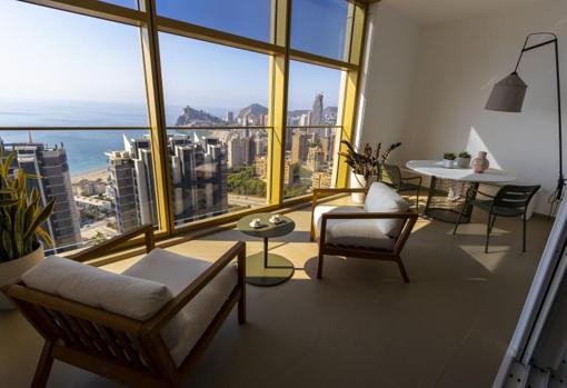 Interior de uno de los apartamentos