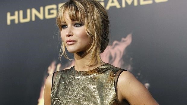 Jennifer Lawrence promocionando su nueva película