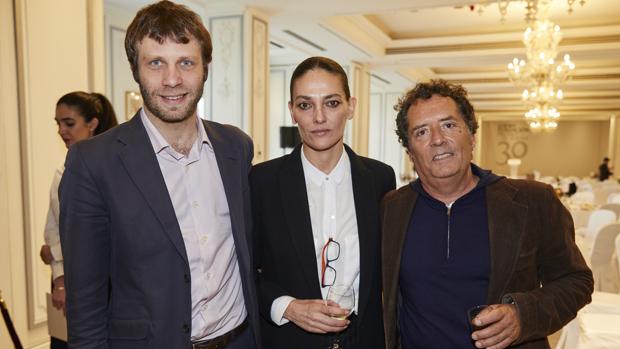 Pedro Letai, Laura Ponte y Luis Galliusi